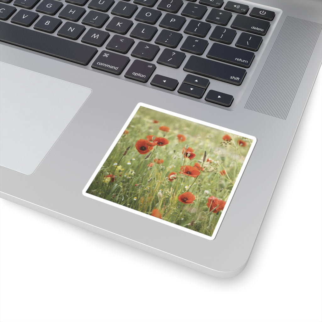 Watercolor — Flower — Kiss-Cut Sticker