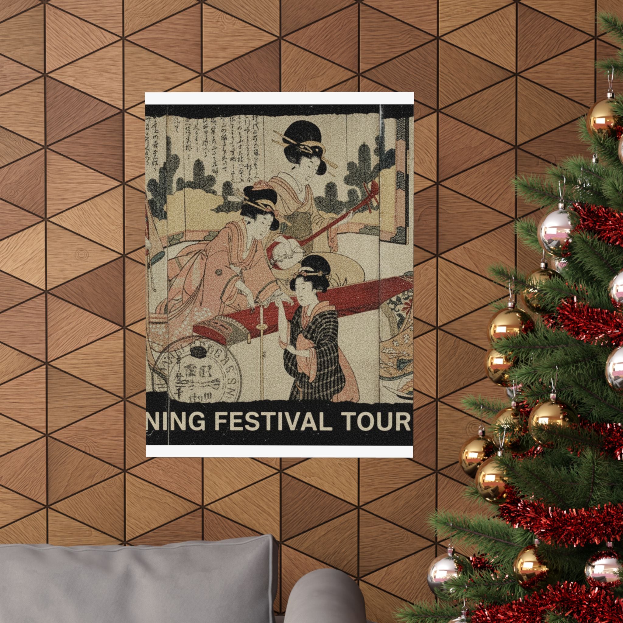 Vintage Bootleg — A Merry Evening Party — Matte Poster