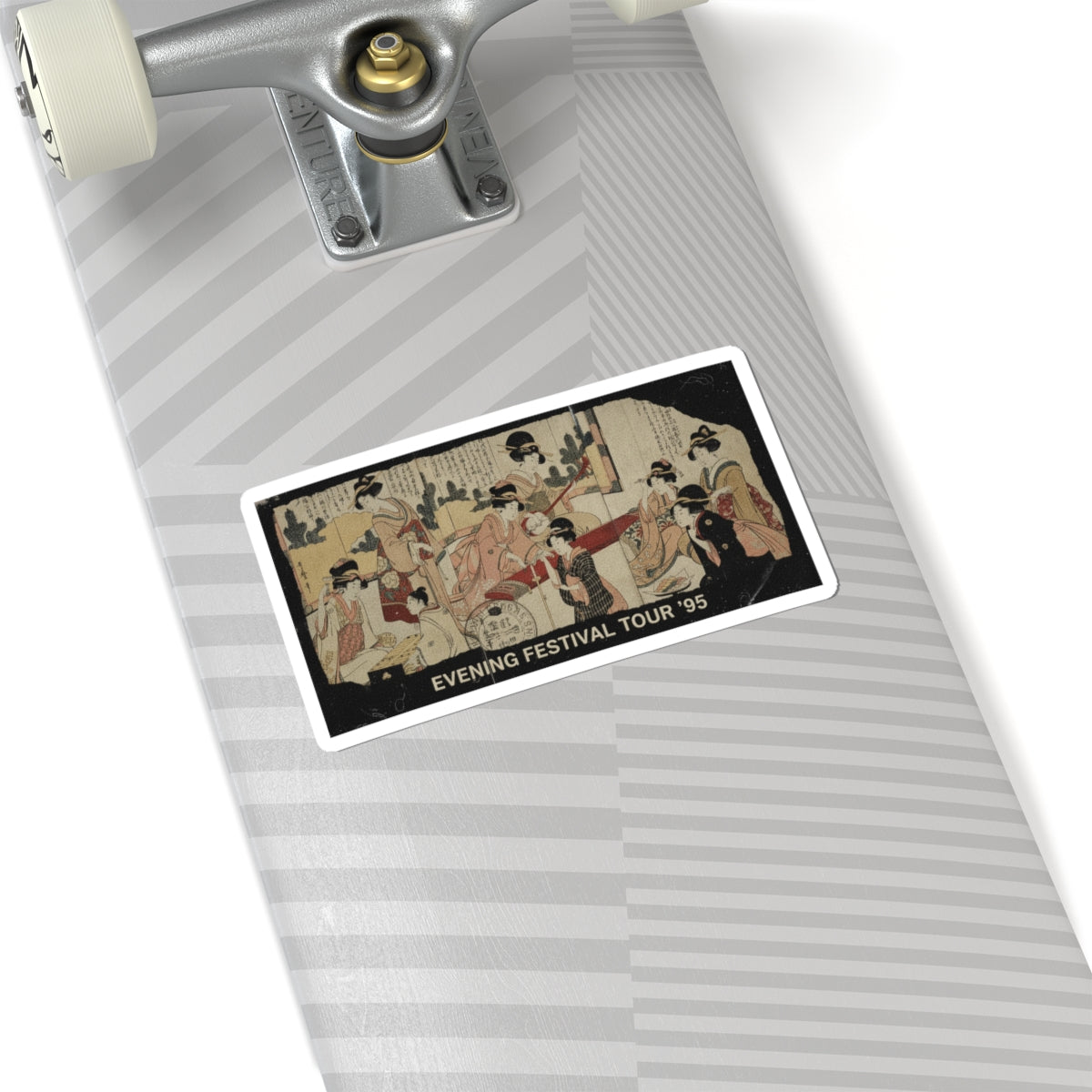 Vintage Bootleg — A Merry Evening Party — Kiss-Cut Sticker