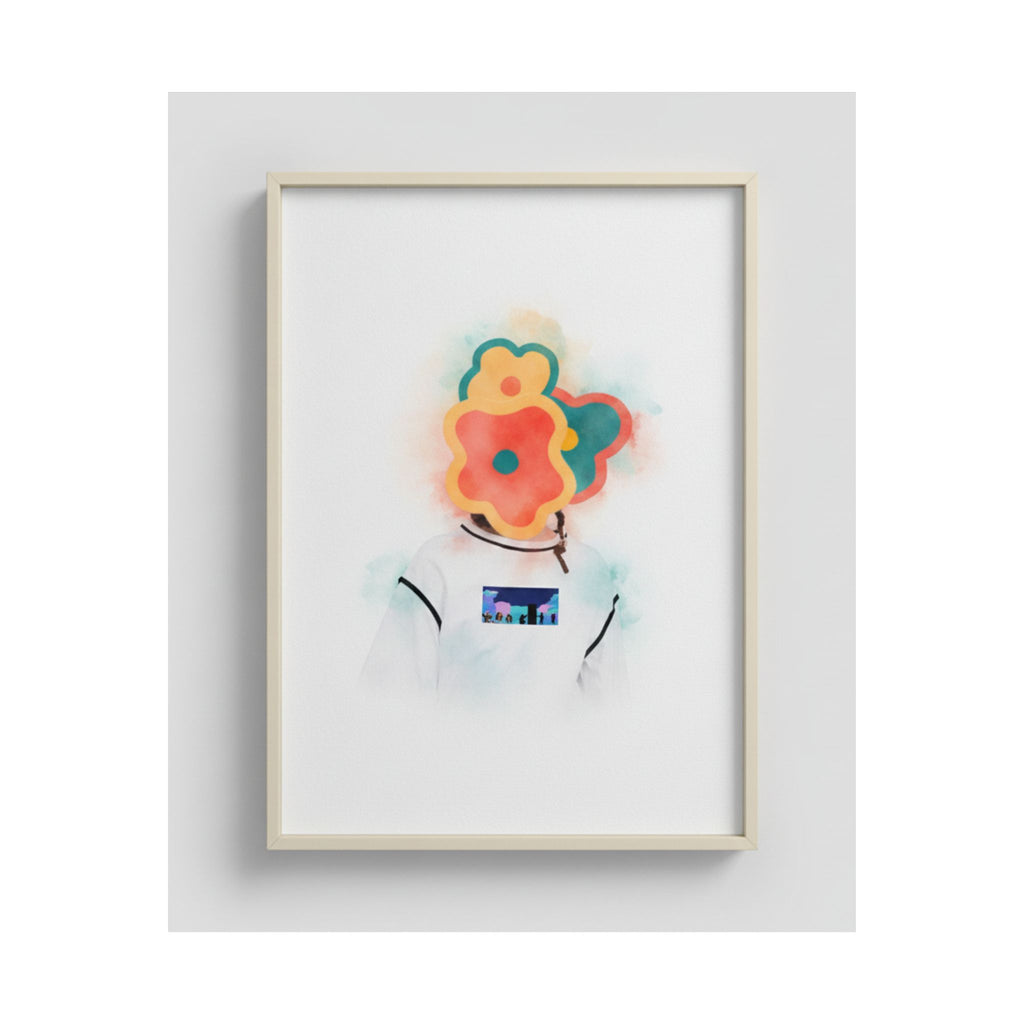 Watercolor — Flower — Matte Poster