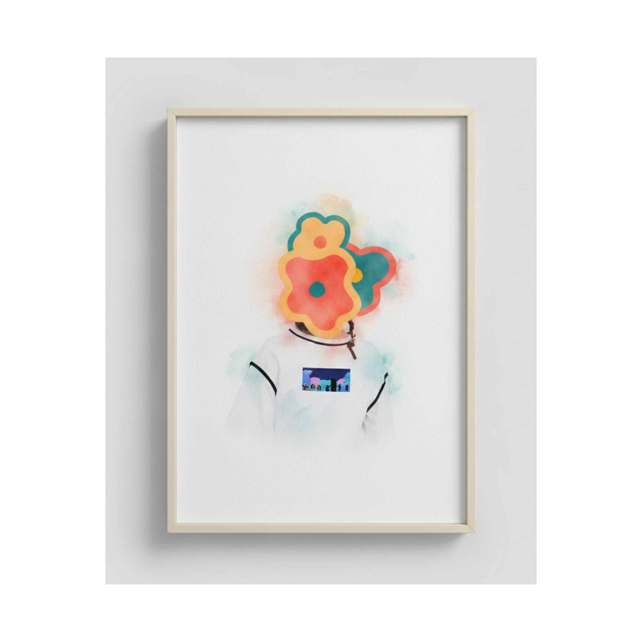 Watercolor — Flower — Matte Poster