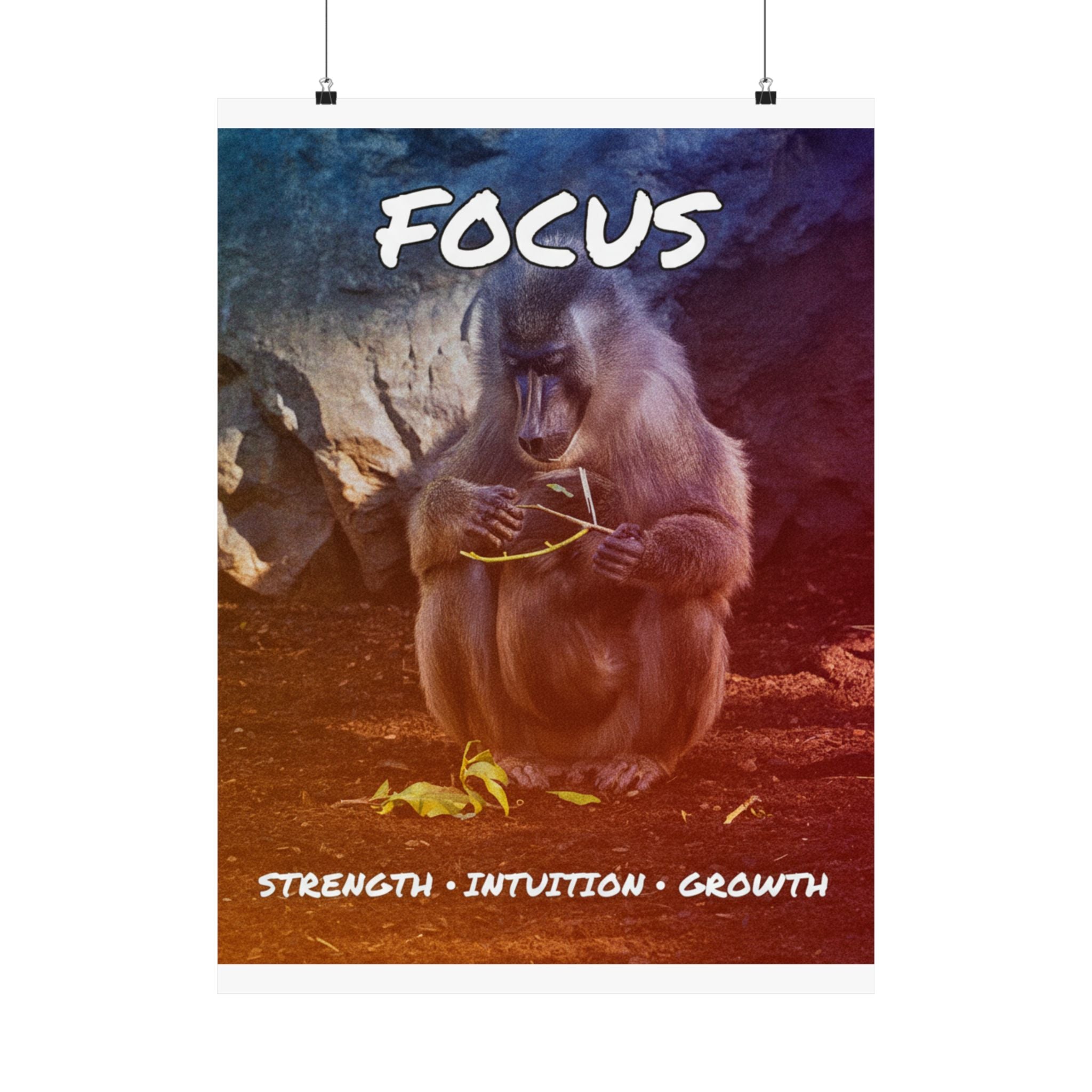 Affirmation — Primate — Matte Poster
