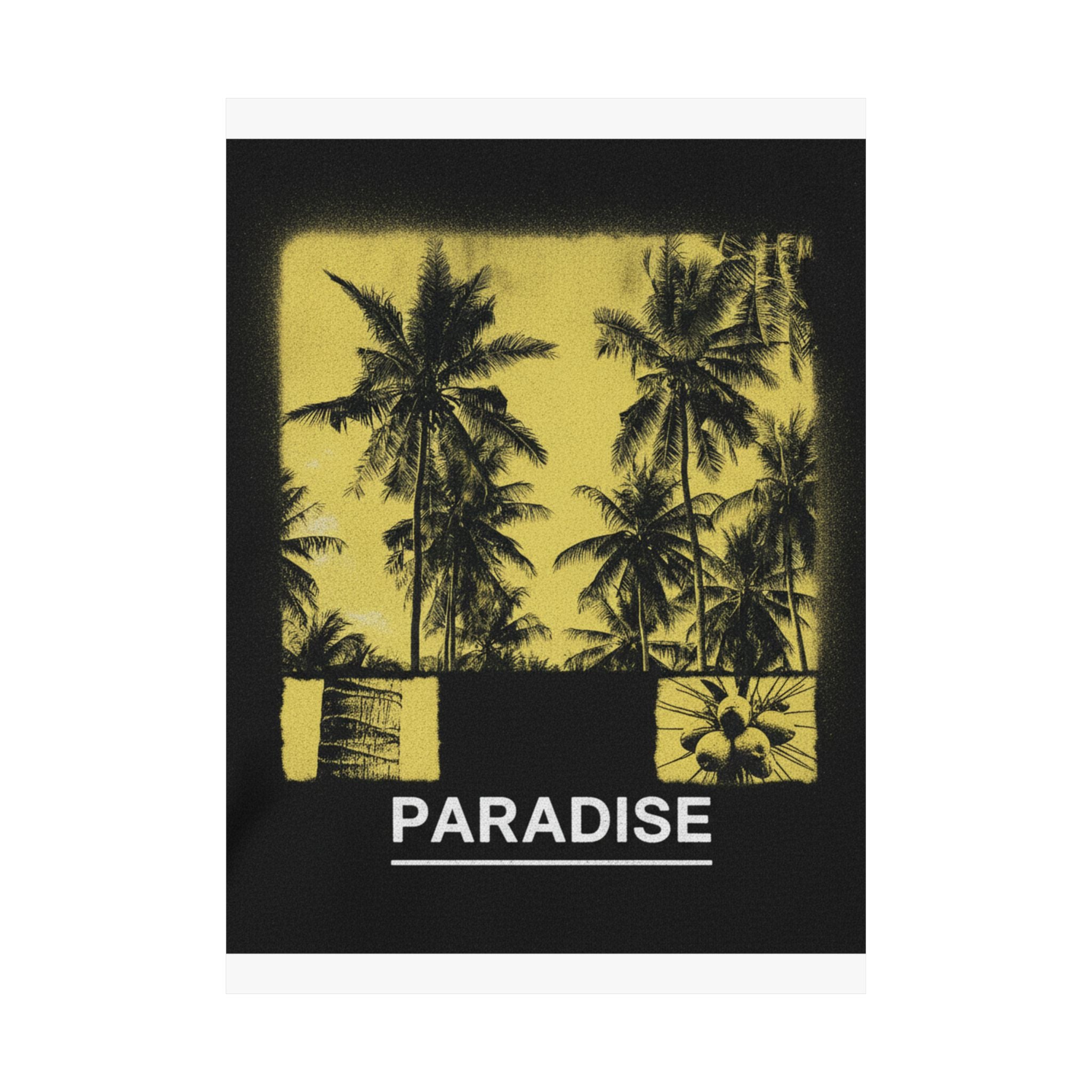 Streetwear Collage — Palms — Matte Poster