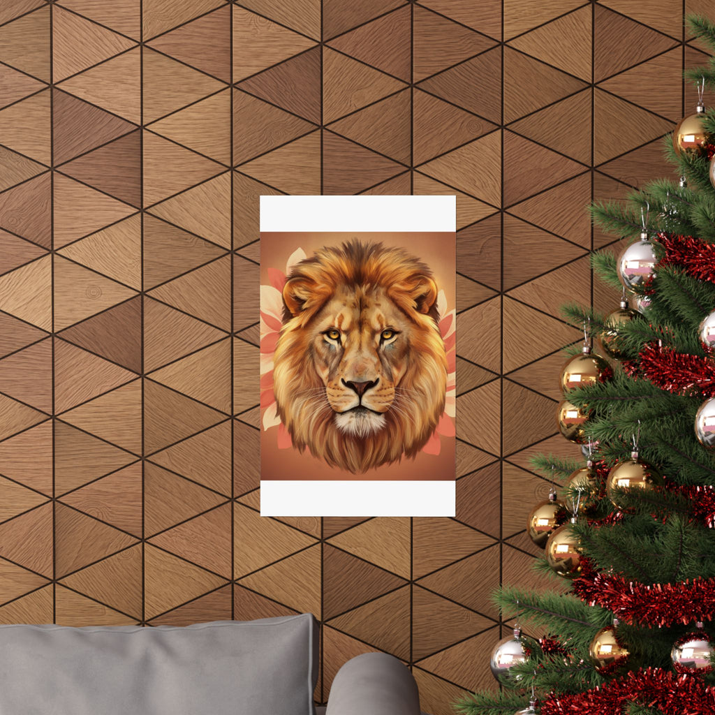 Southern Sunset — Lion — Matte Poster