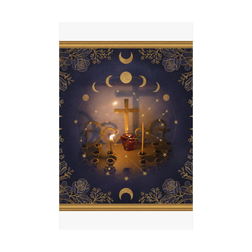Celestial — Candle — Matte Poster