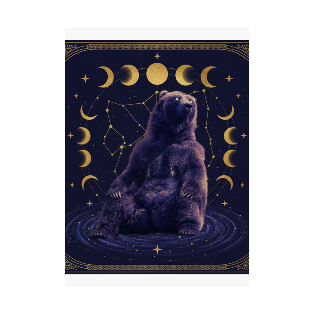 Celestial — Bear — Matte Poster