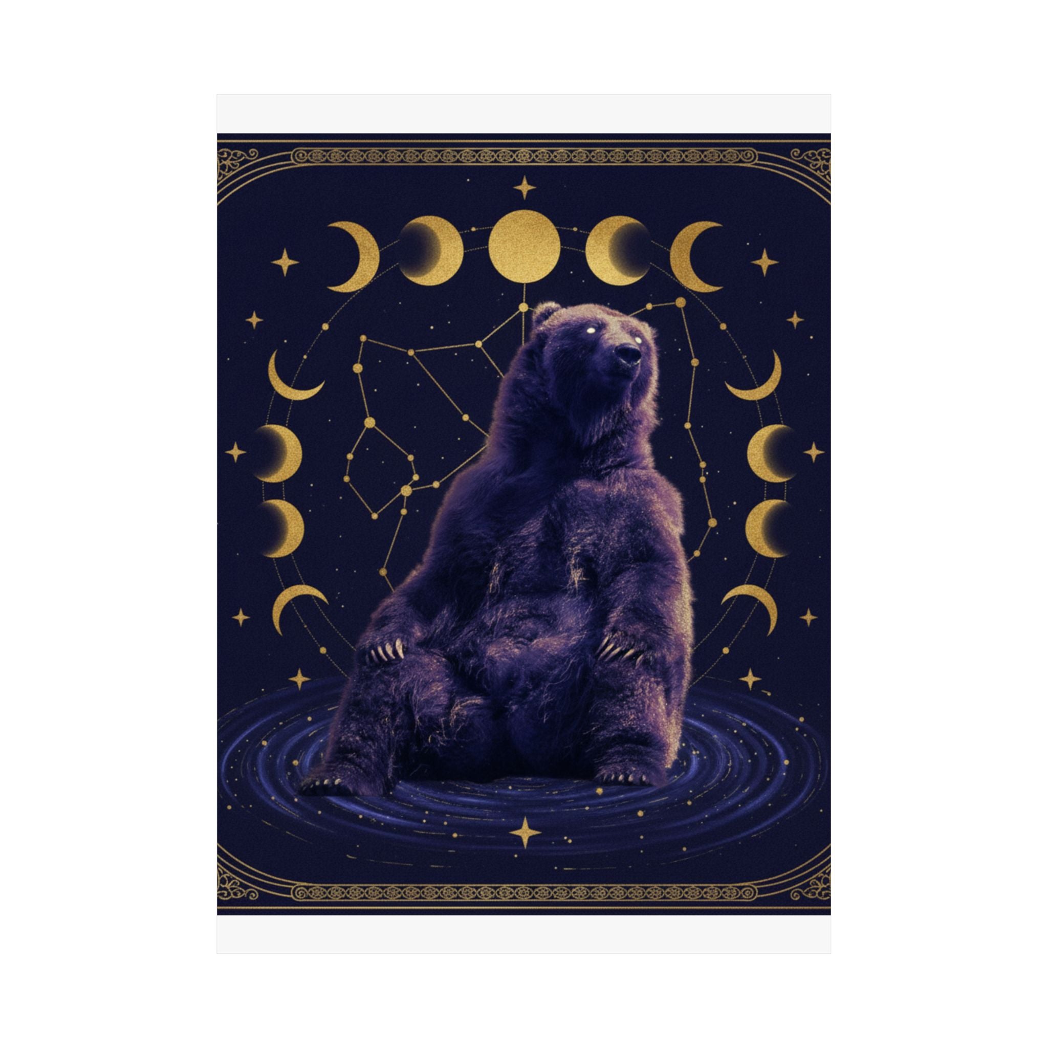 Celestial — Bear — Matte Poster