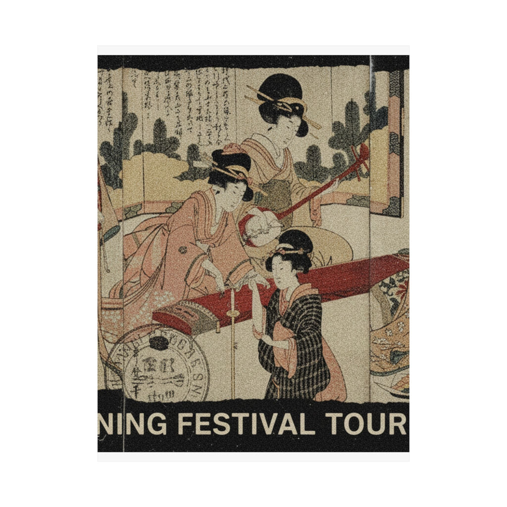 Vintage Bootleg — A Merry Evening Party — Matte Poster