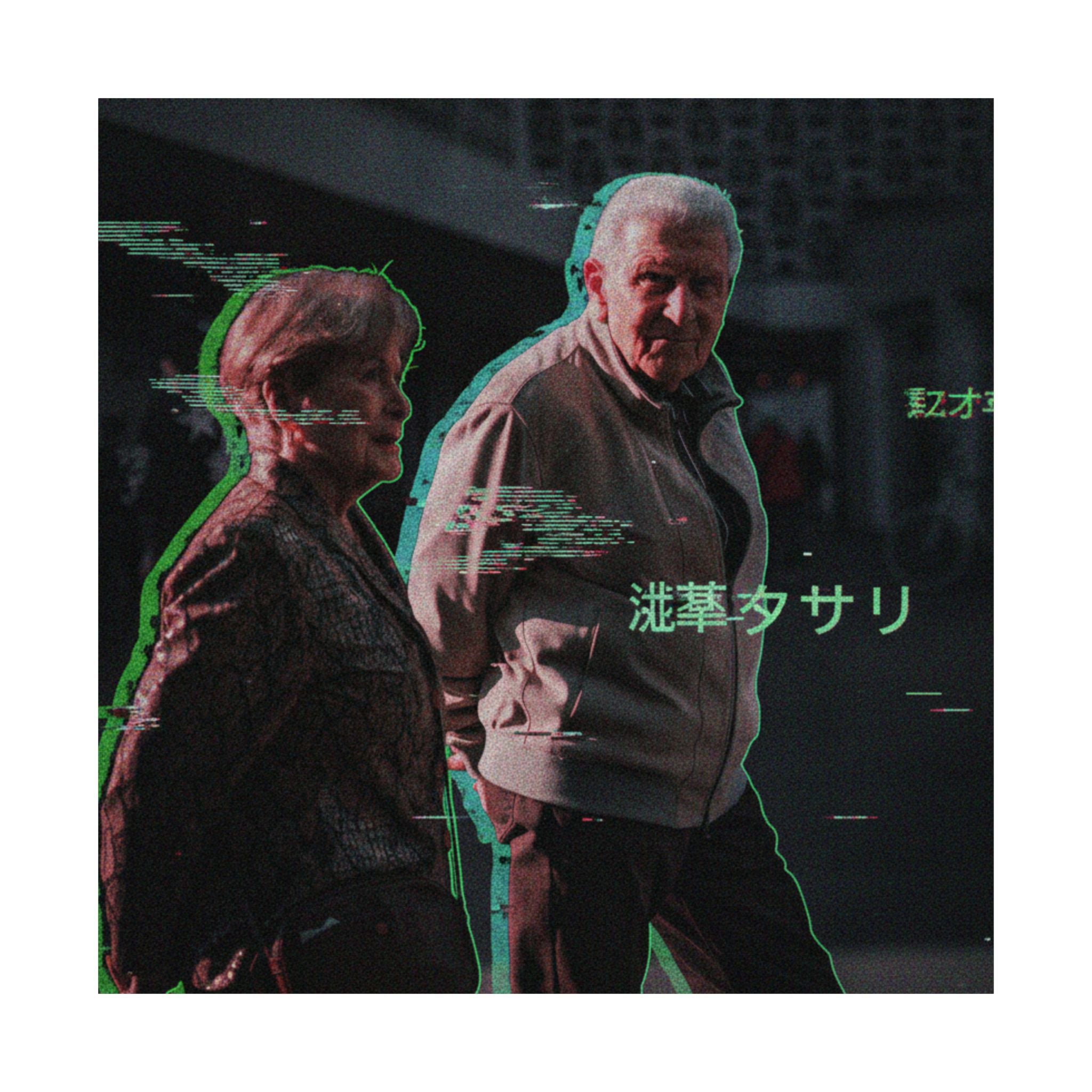 Glitch Culture — Person — Matte Poster