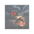 Dramatic Storm — Person — Kiss-Cut Sticker