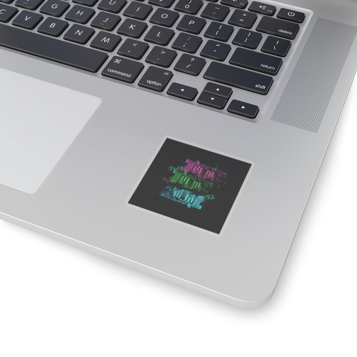 Glitch Culture — Cityscape — Kiss-Cut Sticker