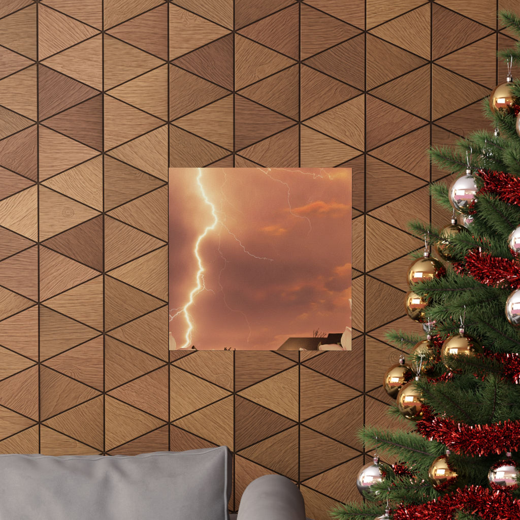 Southern Sunset — Lightning — Matte Poster
