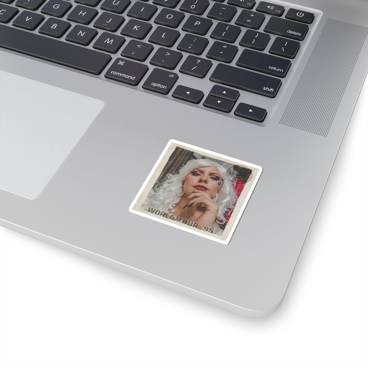 Vintage Bootleg — Person — Kiss-Cut Sticker