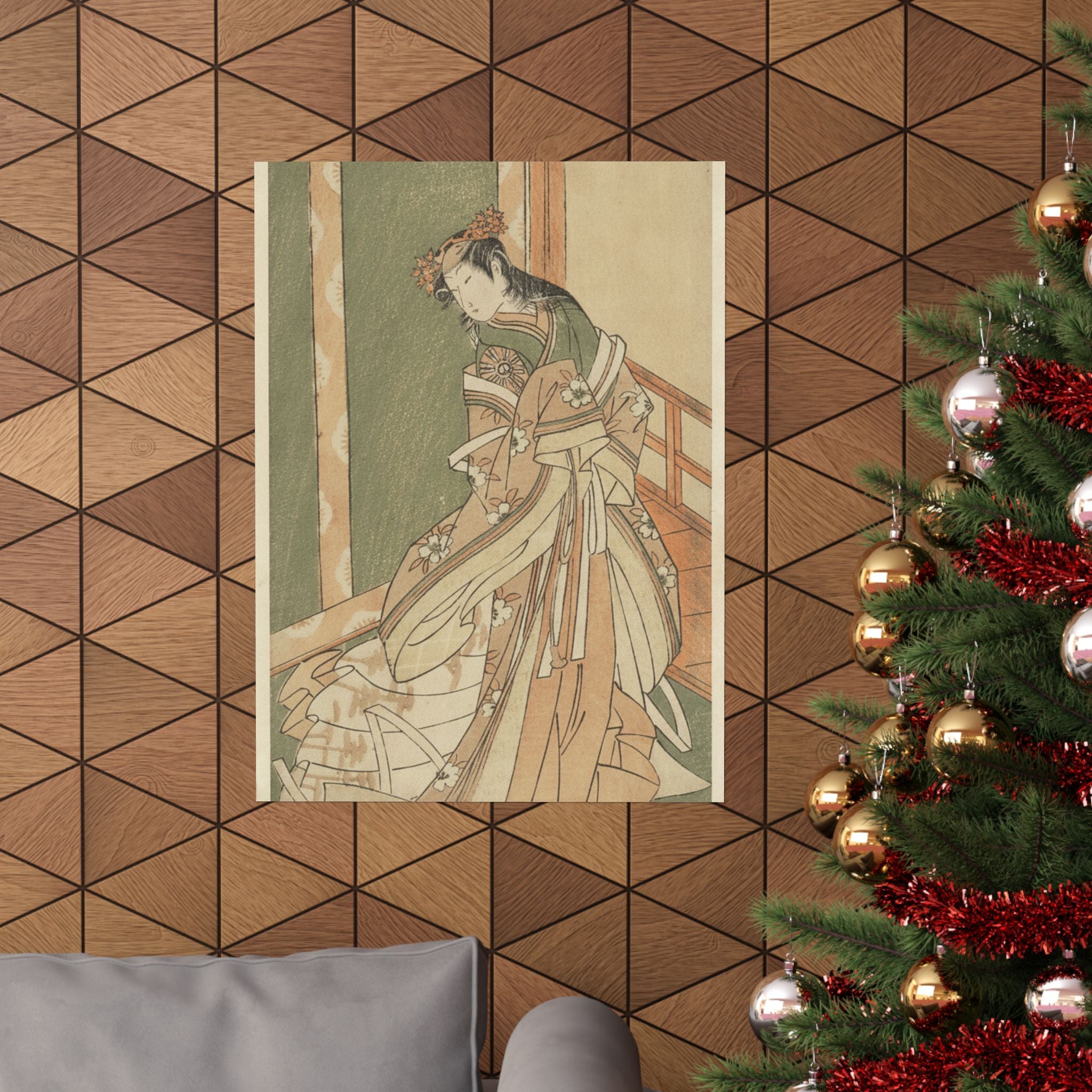 Botanical — The Third Princess (Onna San No Miya) — Matte Poster