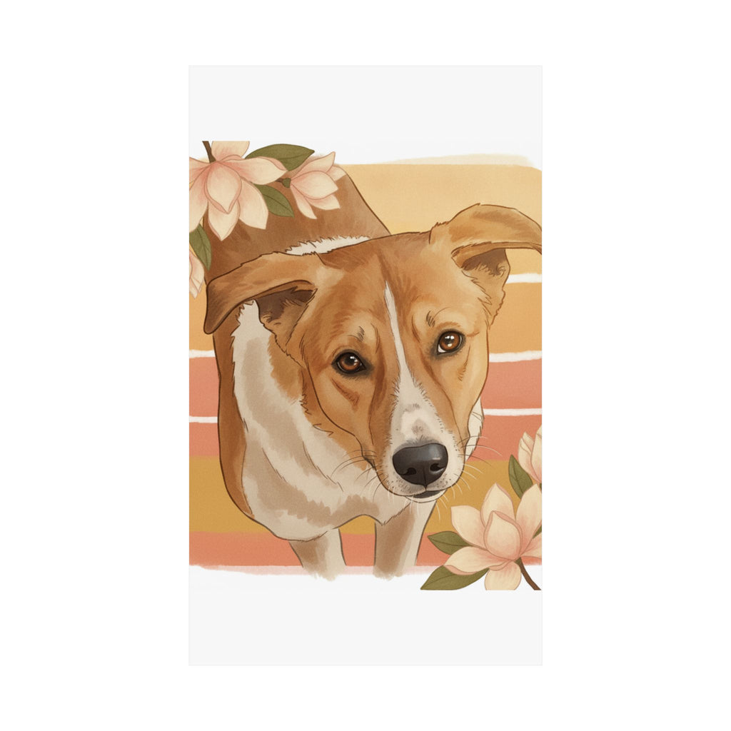 Southern Sunset — Dog — Matte Poster