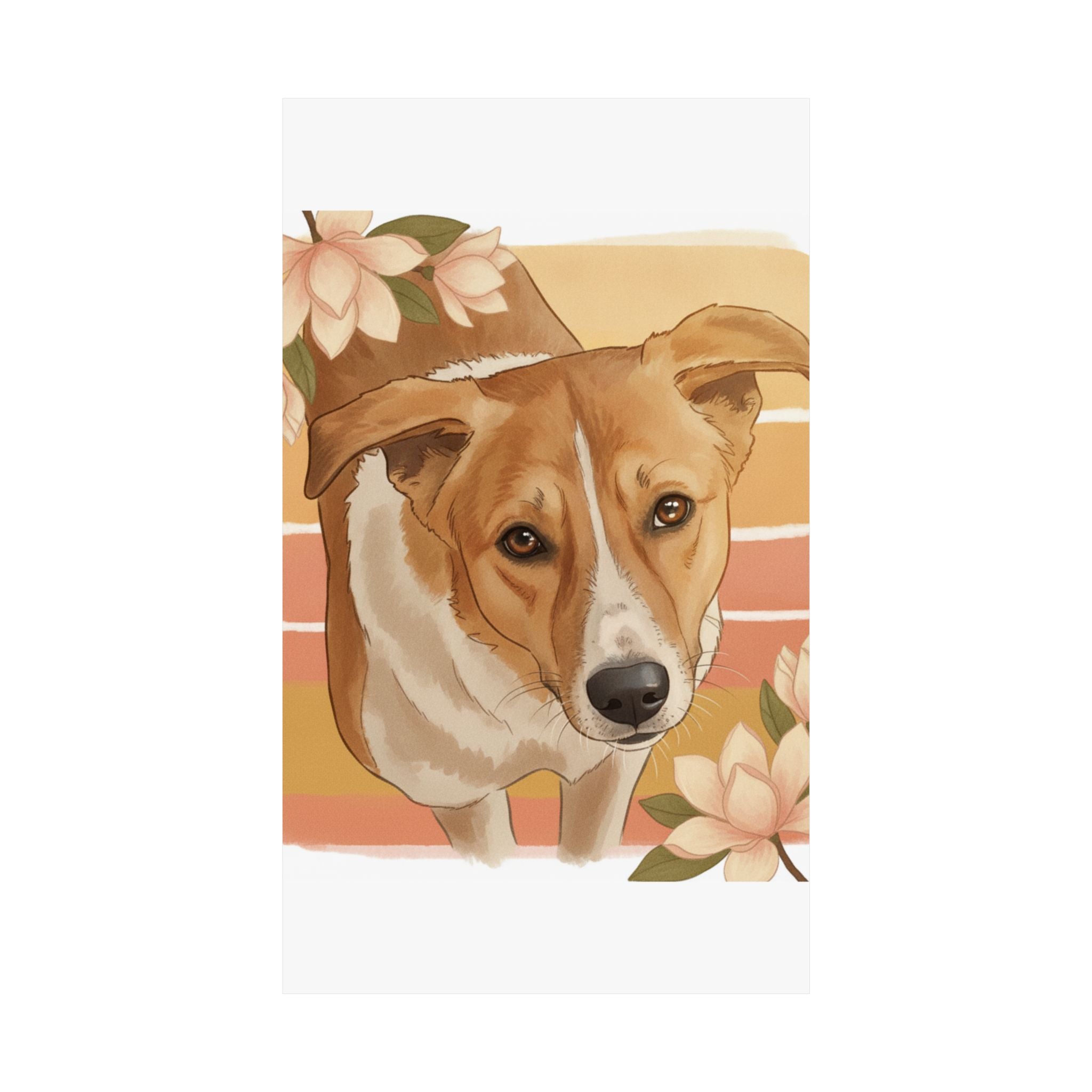 Southern Sunset — Dog — Matte Poster