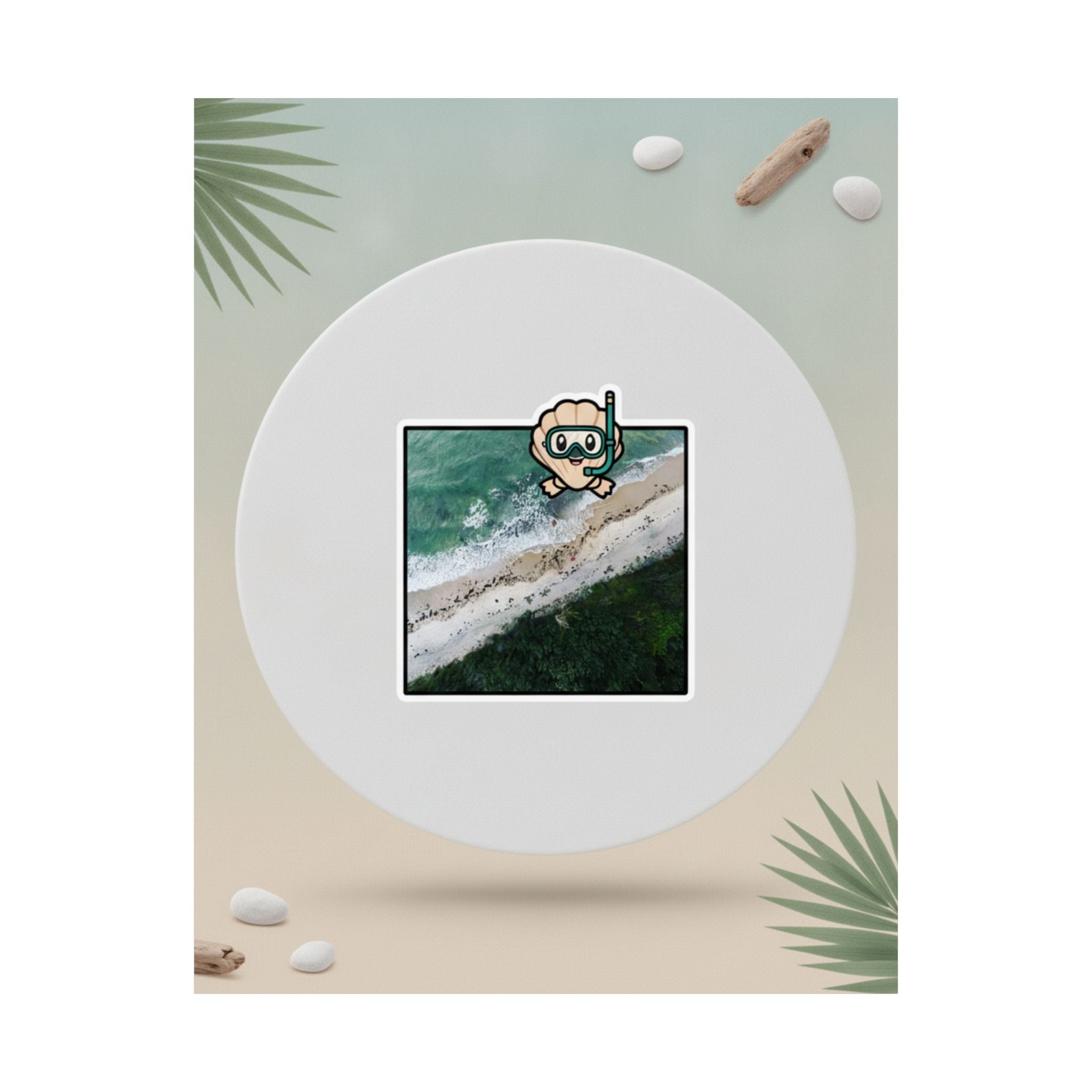 Product Marketing — Beach — Matte Poster