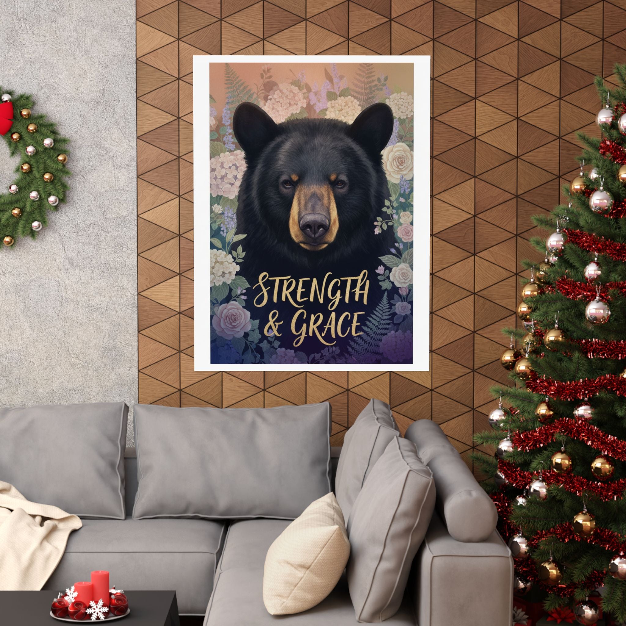 Affirmation — Bear — Matte Poster