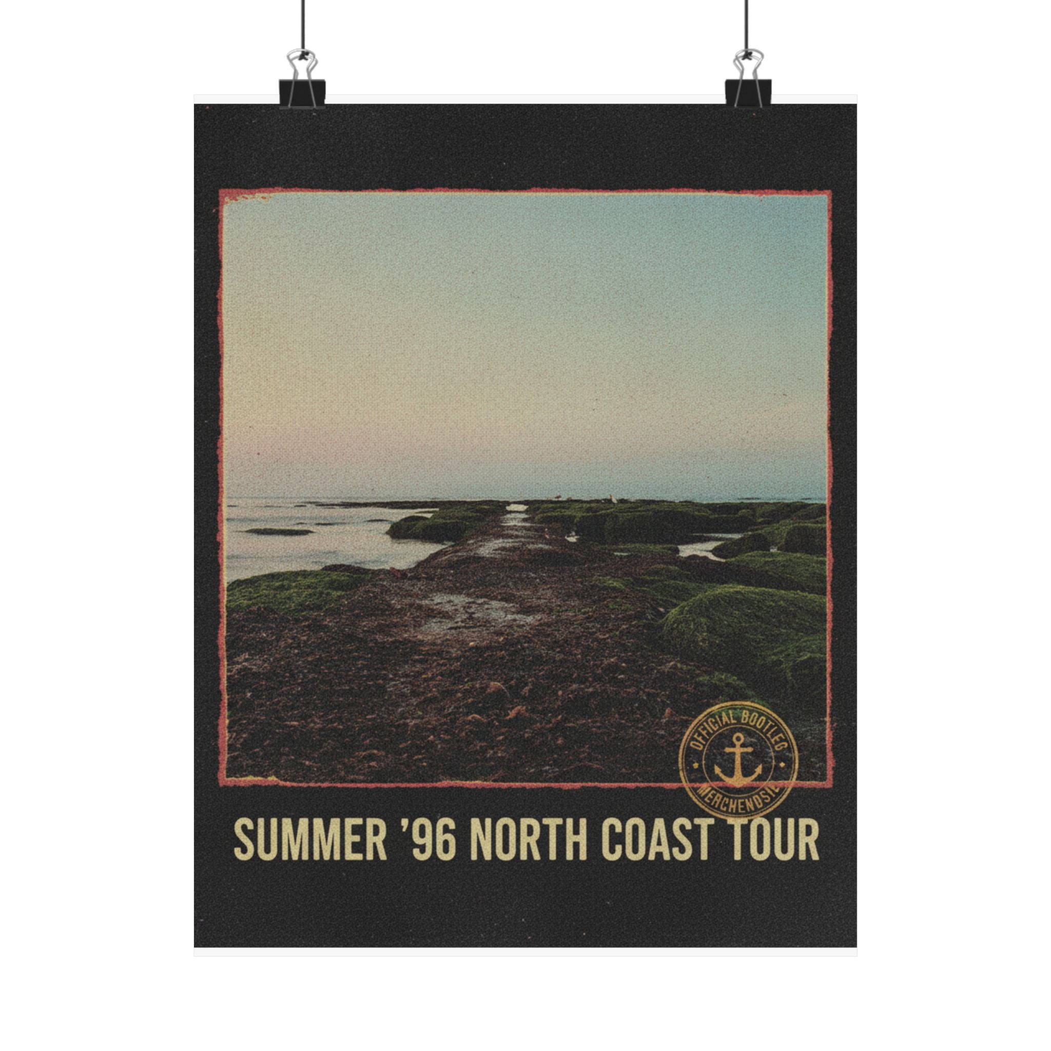 Vintage Bootleg — Beach — Matte Poster