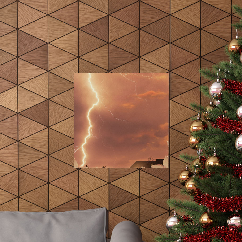 Southern Sunset — Lightning — Matte Poster