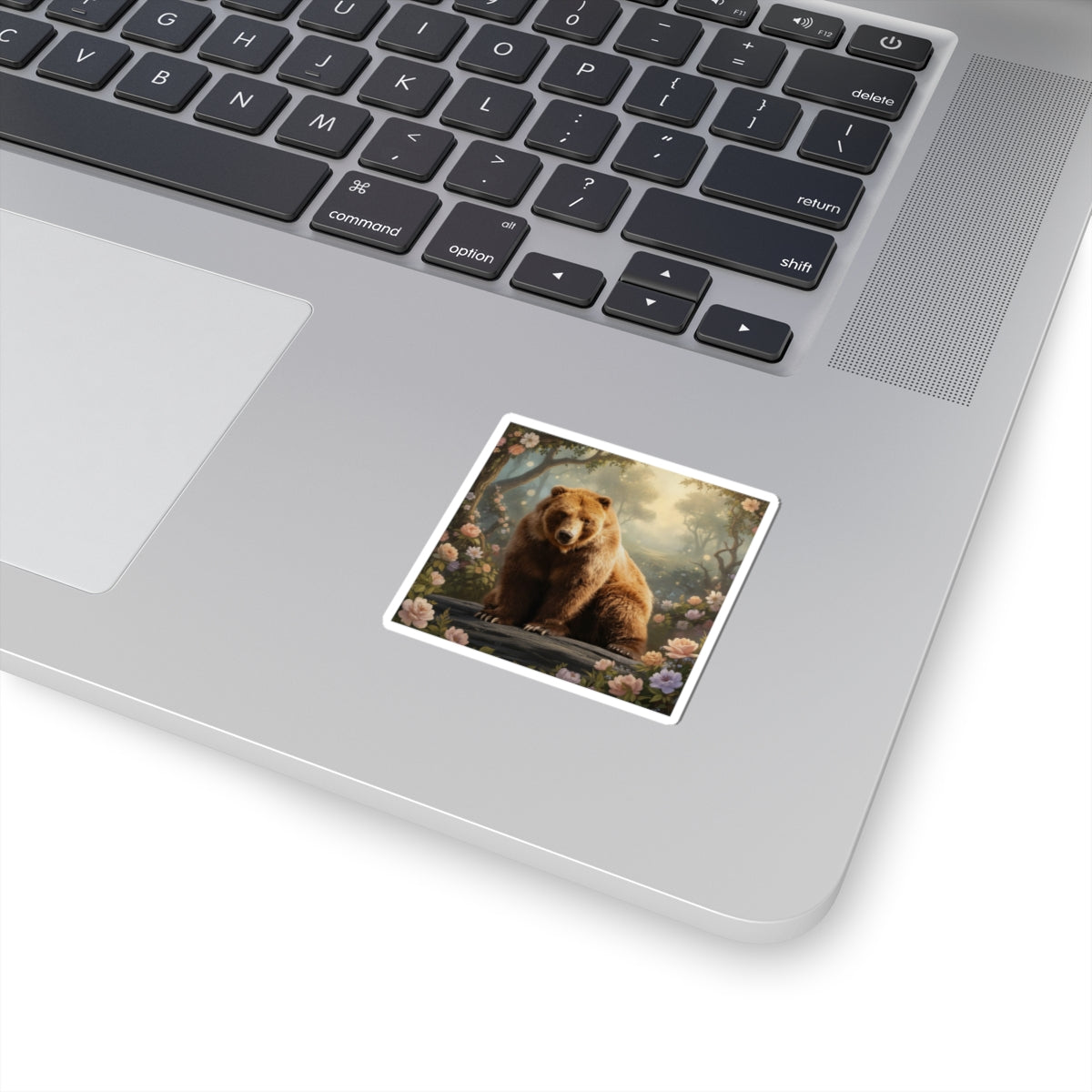Scenic Nature — Bear — Kiss-Cut Sticker