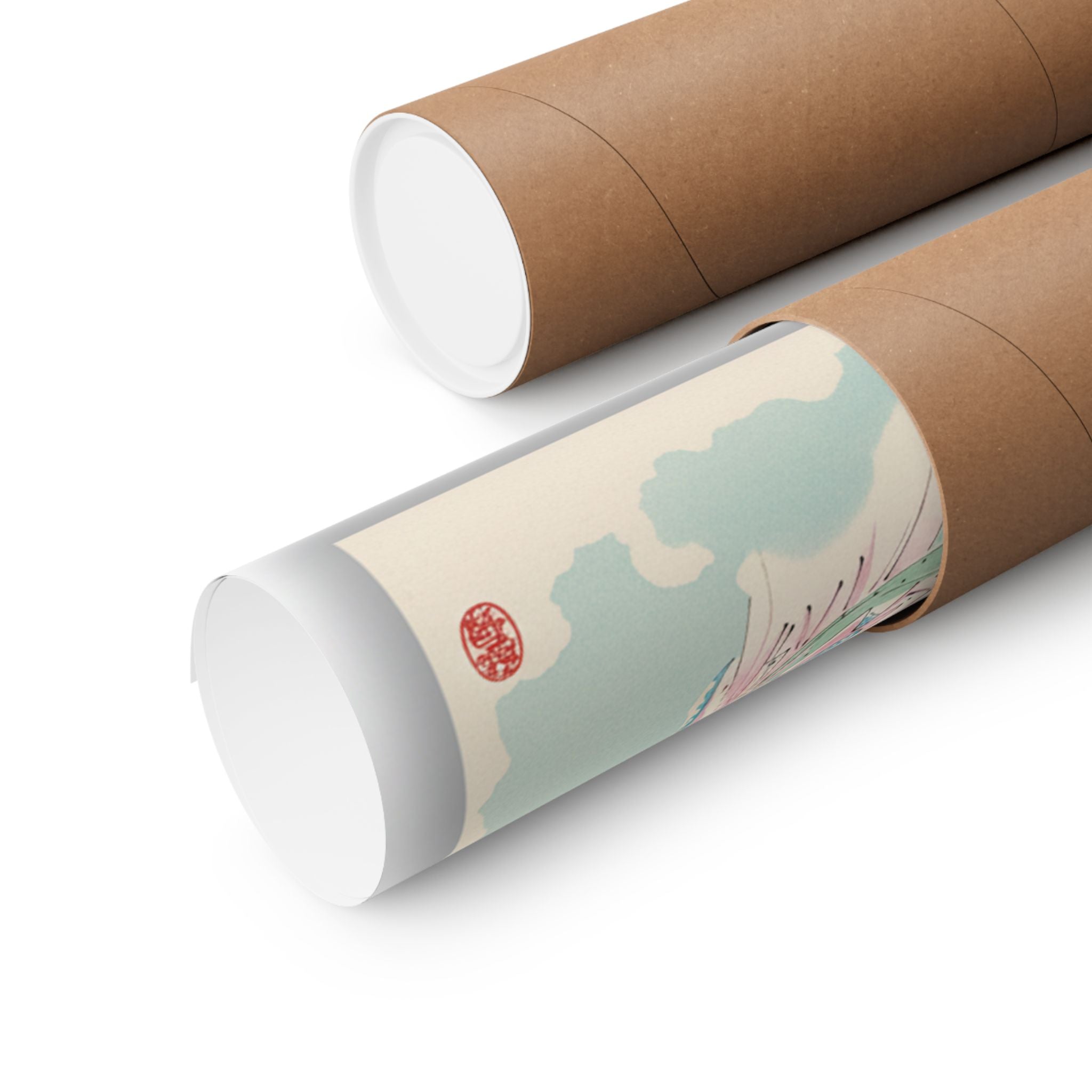 Ecommerce Main — 'Ideal And Actual' (Risō To Genjitsu); Iillustration From Bungei Kurabu (Literar — Matte Poster