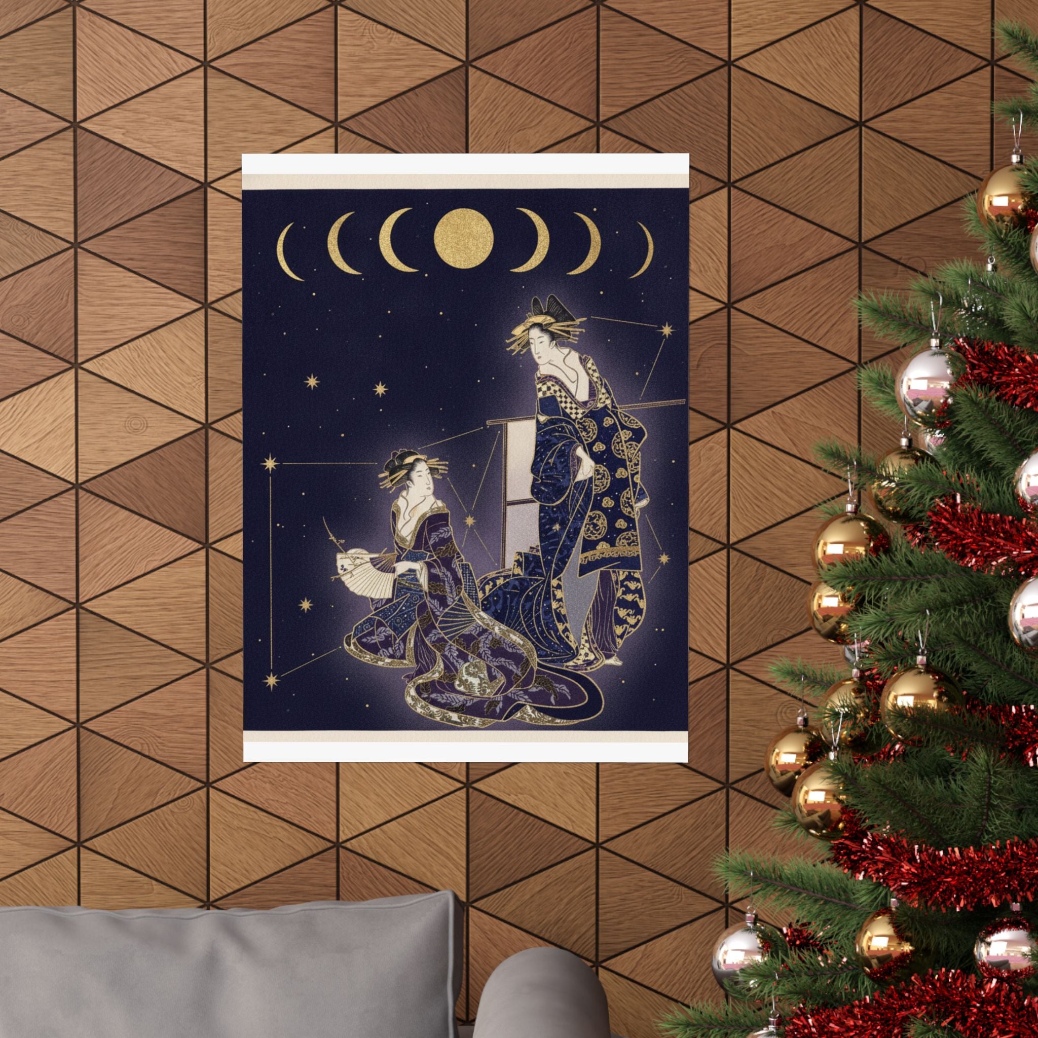 Celestial — Two Courtesans — Matte Poster