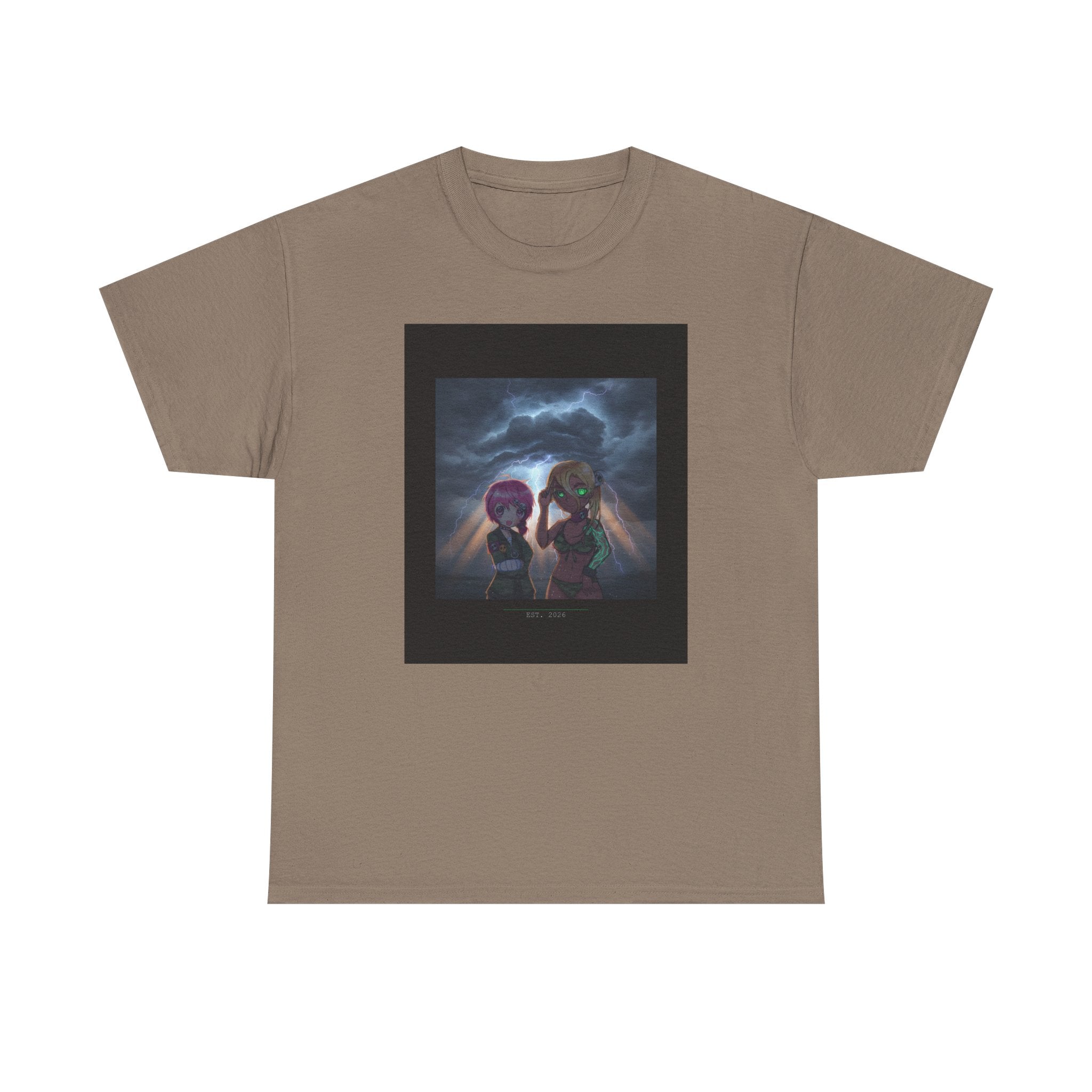 CITY NEVER SLEEPS graphic tee — product view 2
