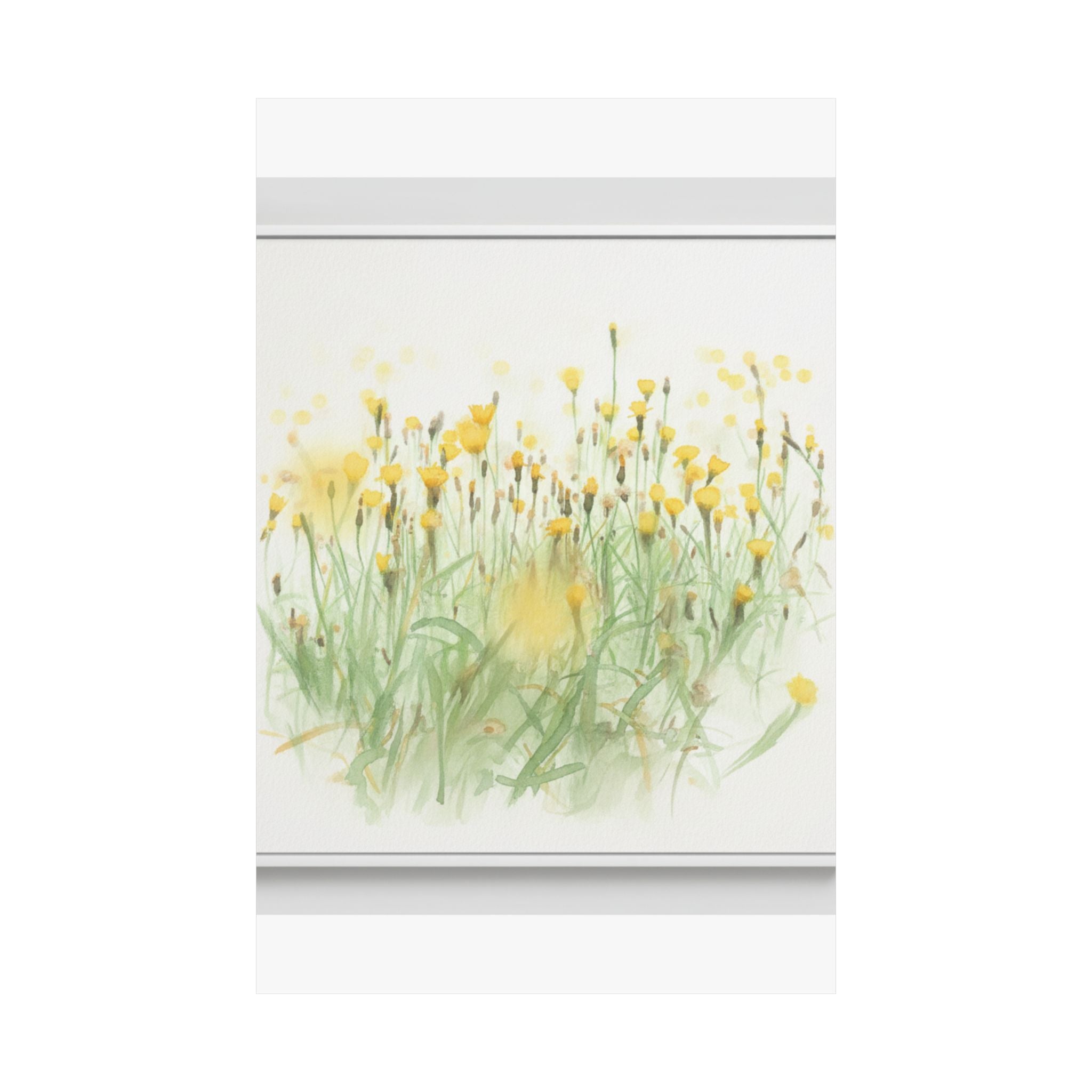 Watercolor — Flower — Matte Poster