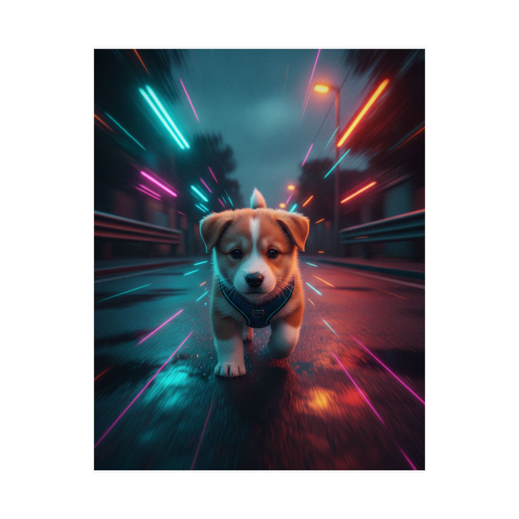 Fast Furious — Dog — Matte Poster