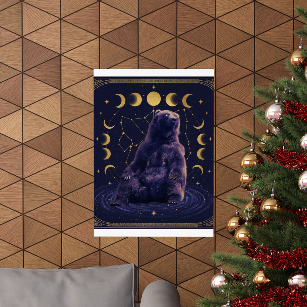 Celestial — Bear — Matte Poster