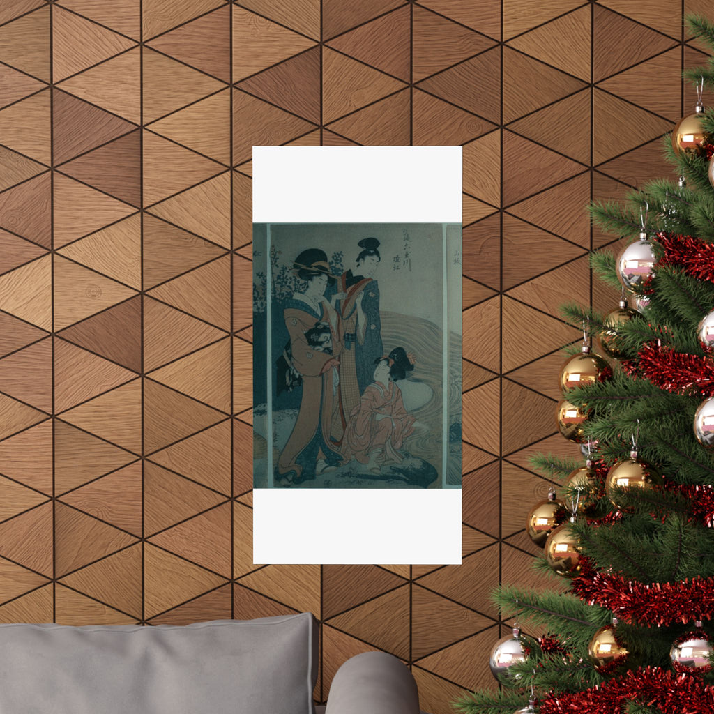 Cinematic — Women And Children On The Banks Of A Stream — Matte Poster