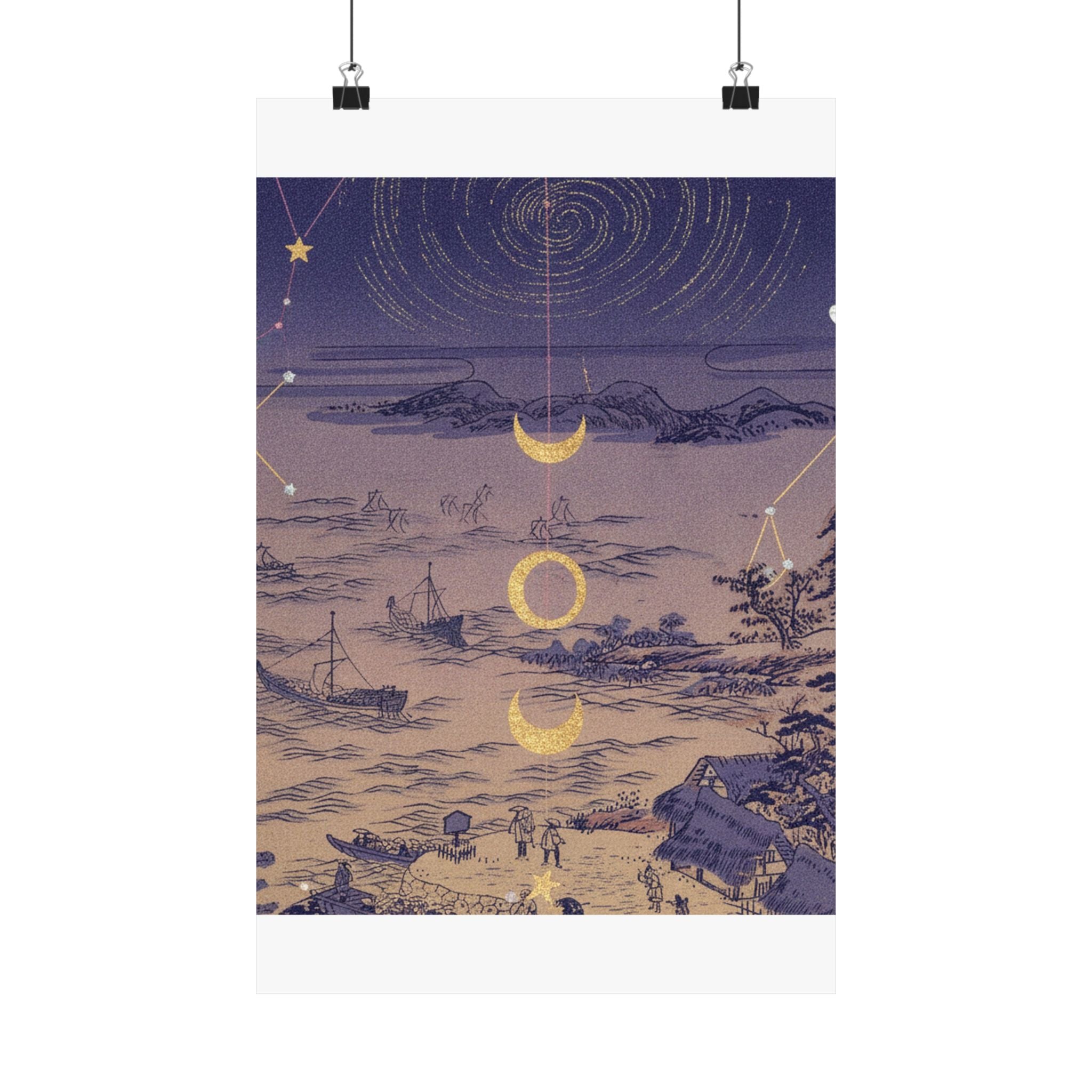 BORN FROM STARS | Sails Returning To Yahashi — Matte Poster