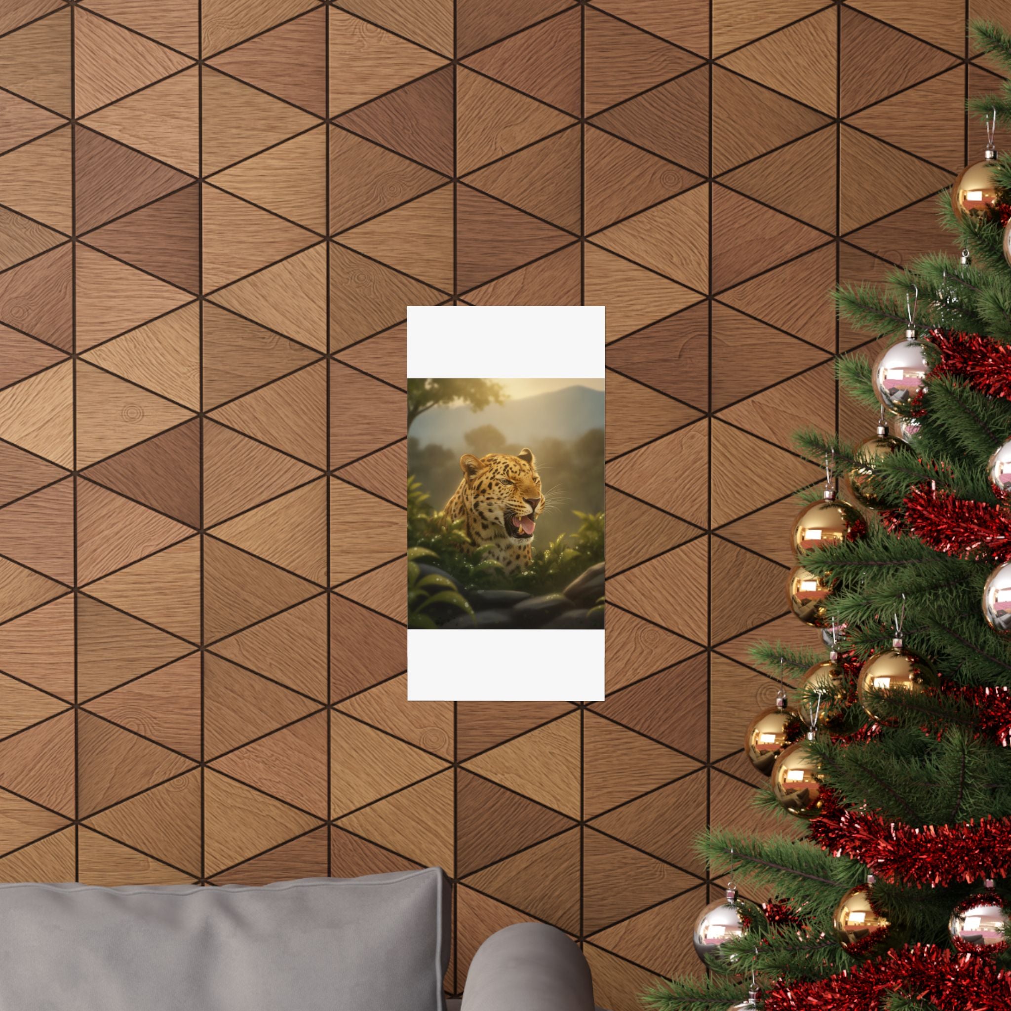 Scenic Nature — Leopard — Matte Poster