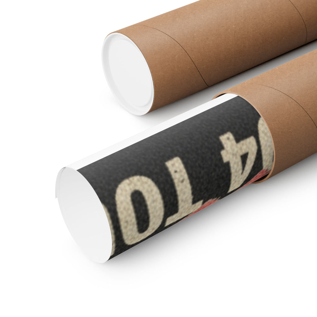 Vintage Bootleg — Scroll Painting Of Horse — Matte Poster