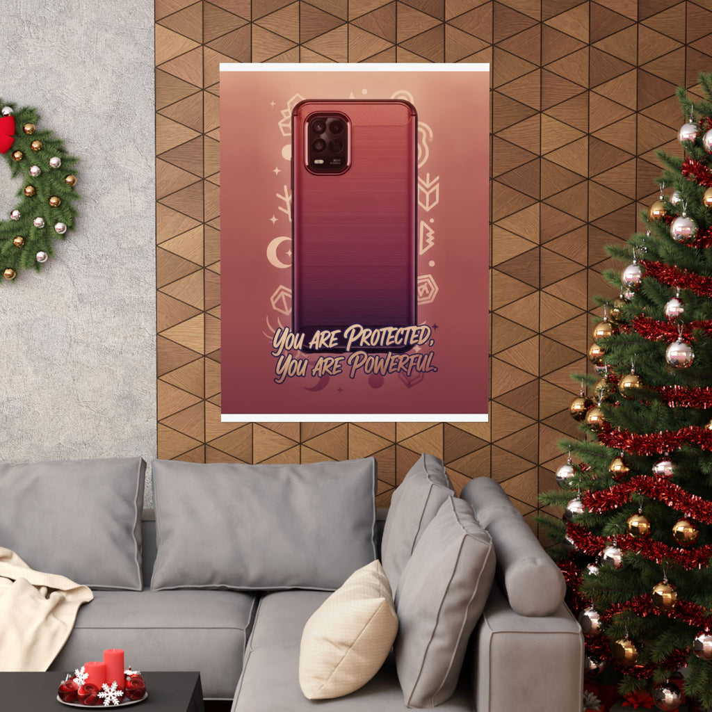 Affirmation — Phone — Matte Poster