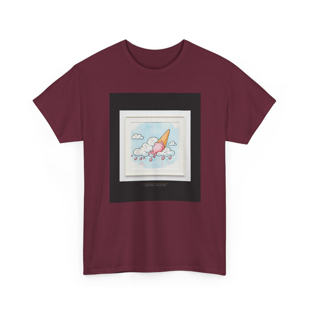 Melting Ice Cream Cloud Watercolour Graphic Tee