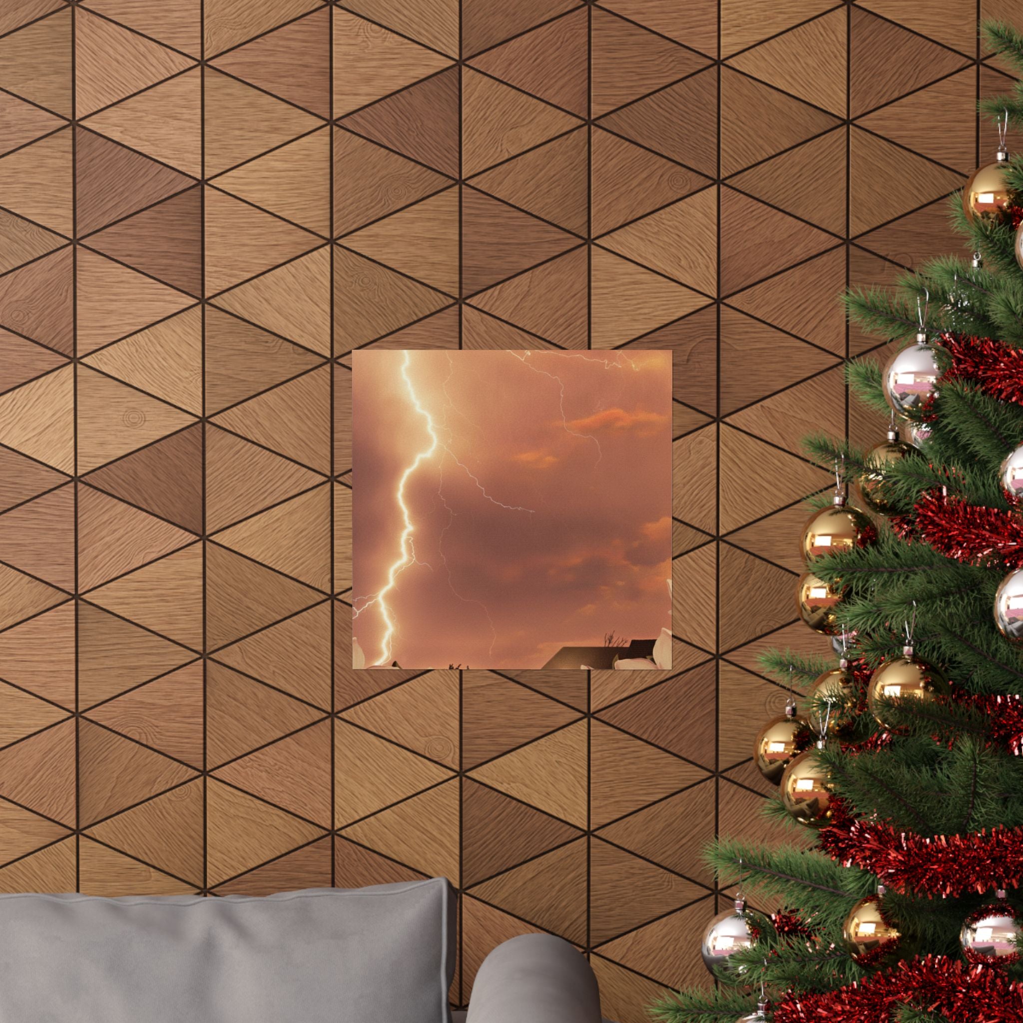 Southern Sunset — Lightning — Matte Poster