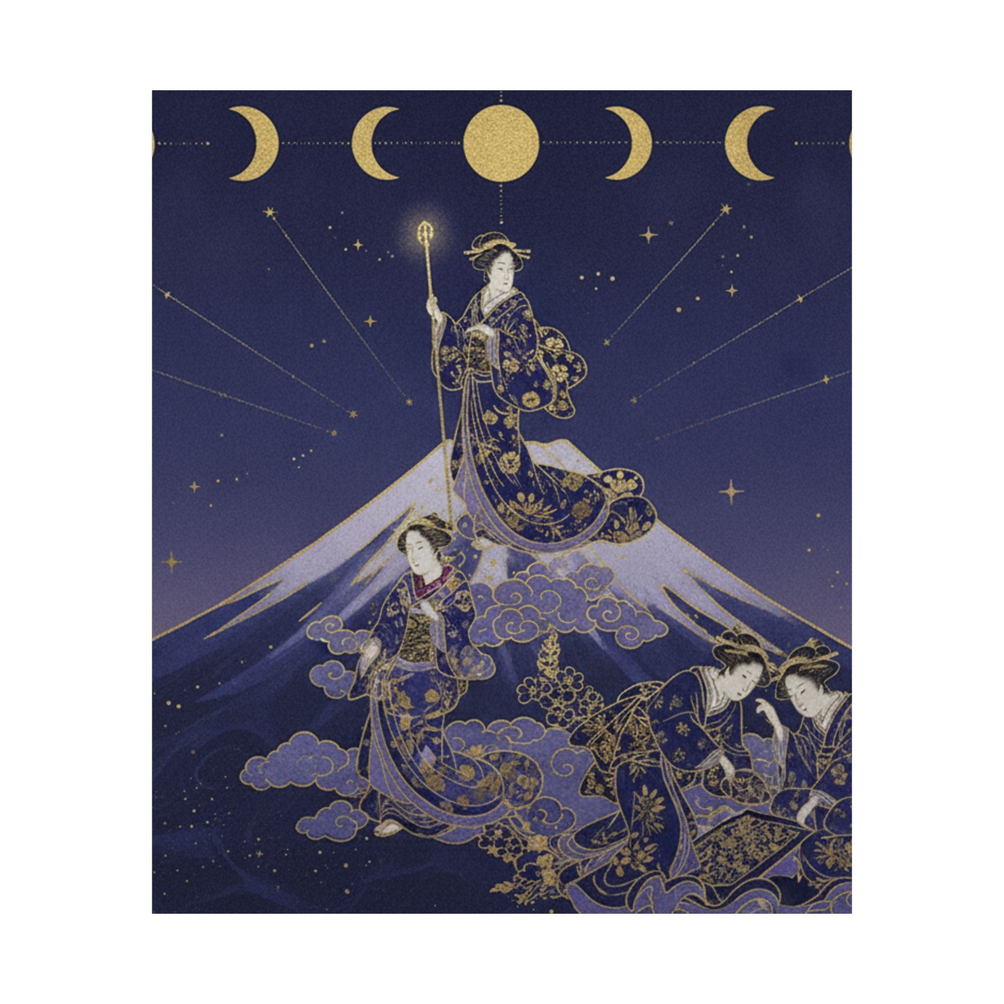 Celestial — Actors [Out Of Costume] Like Mount Fuji [Without Snow] In Summer (Yakusha Natsu  — Matte Poster