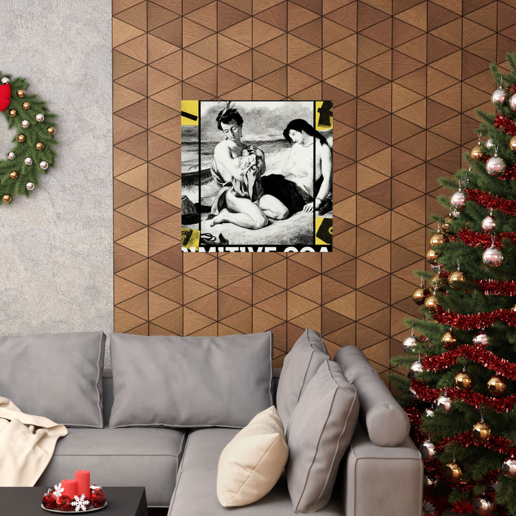 Streetwear Collage — Person — Matte Poster