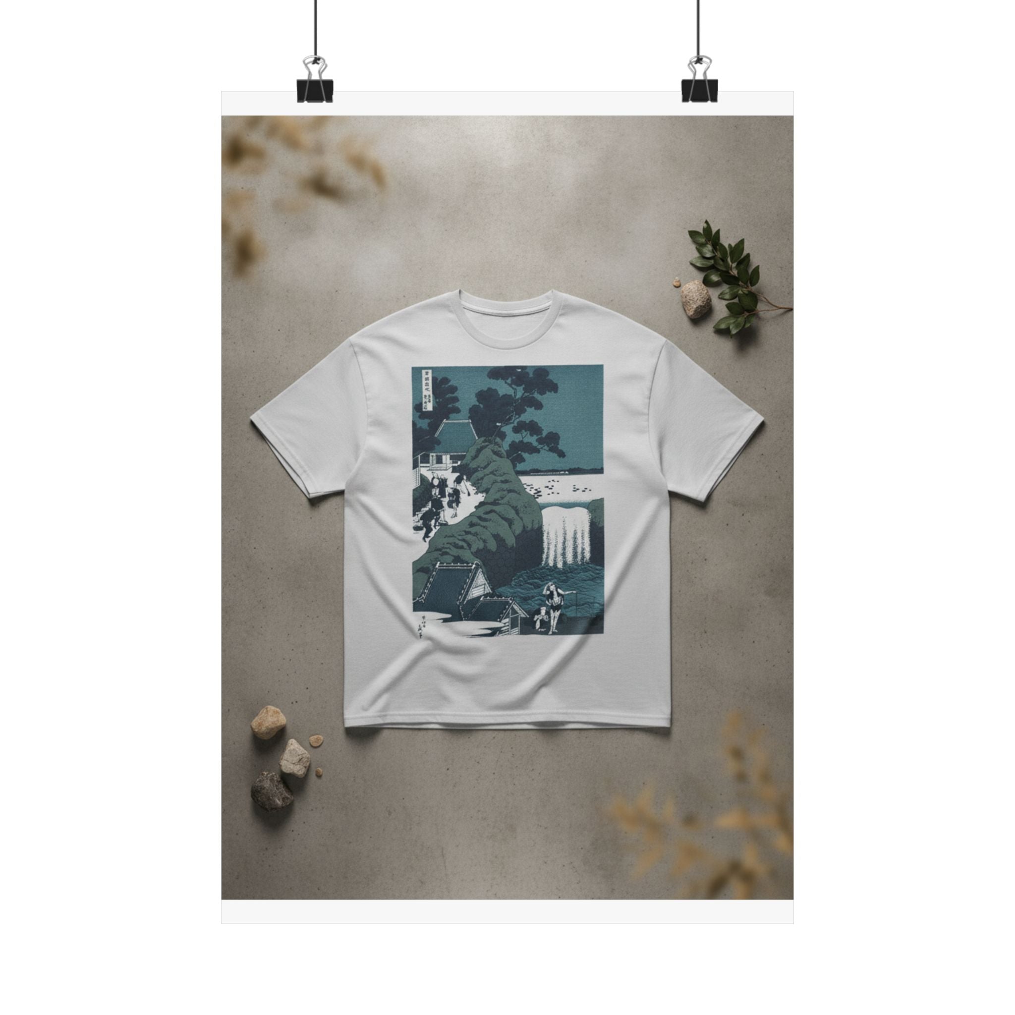Product Marketing — Fall Of Aoiga Oka, Yedo — Matte Poster
