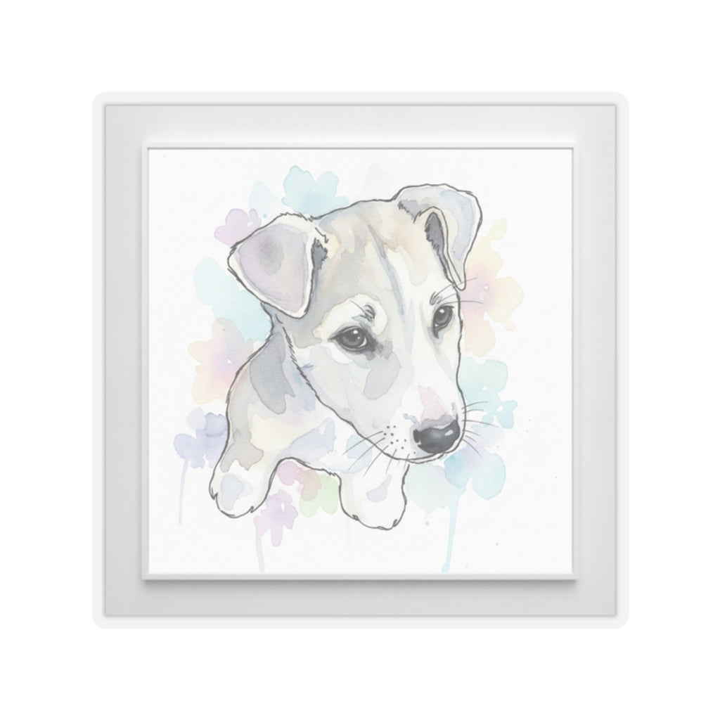 Watercolor — Dog — Kiss-Cut Sticker