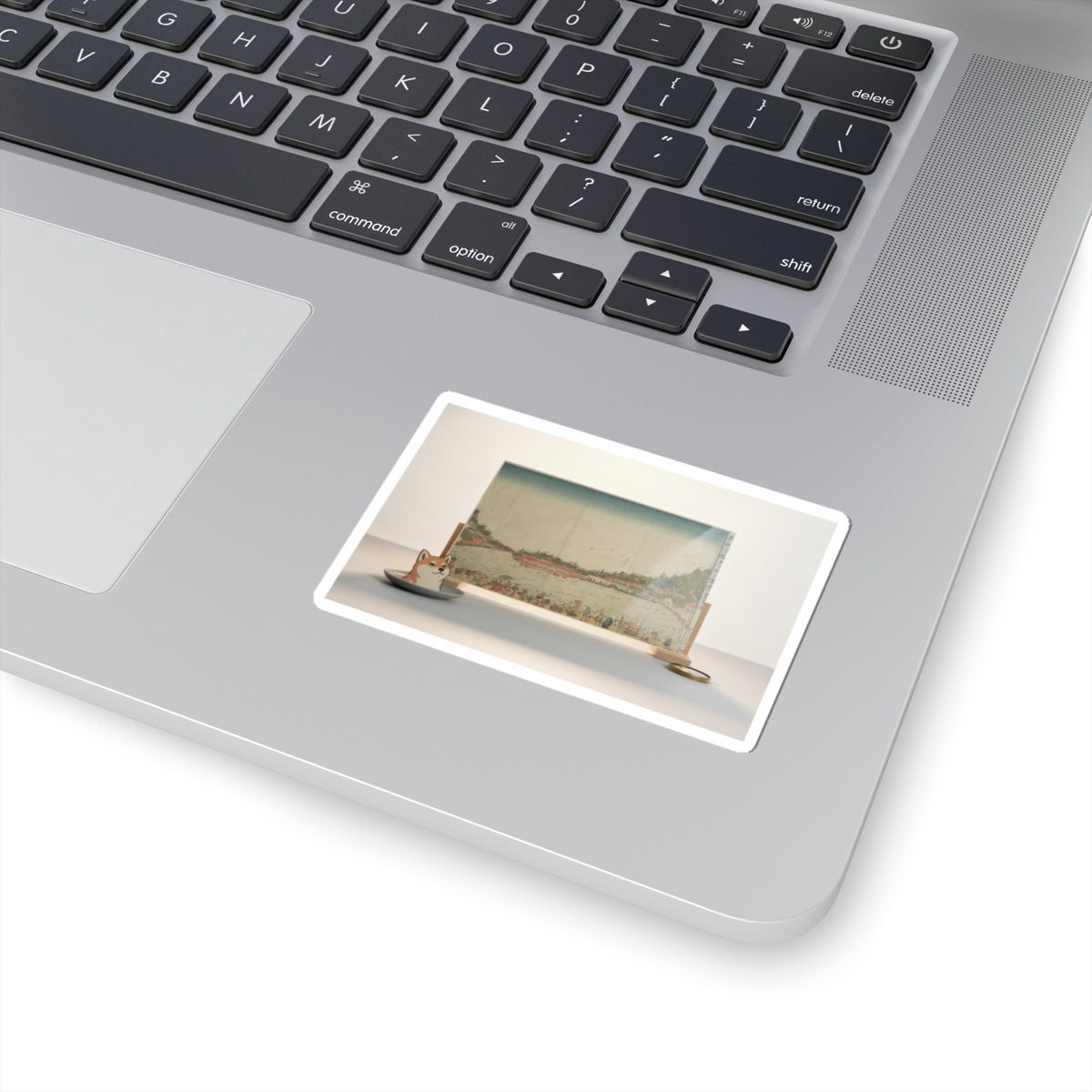 Product Marketing — Perspective Print: Shinobazu Pond — Kiss-Cut Sticker