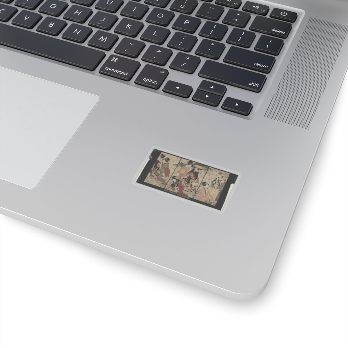 Vintage Bootleg — Women And A Man In The Country; Some Pageant(?) — Kiss-Cut Sticker