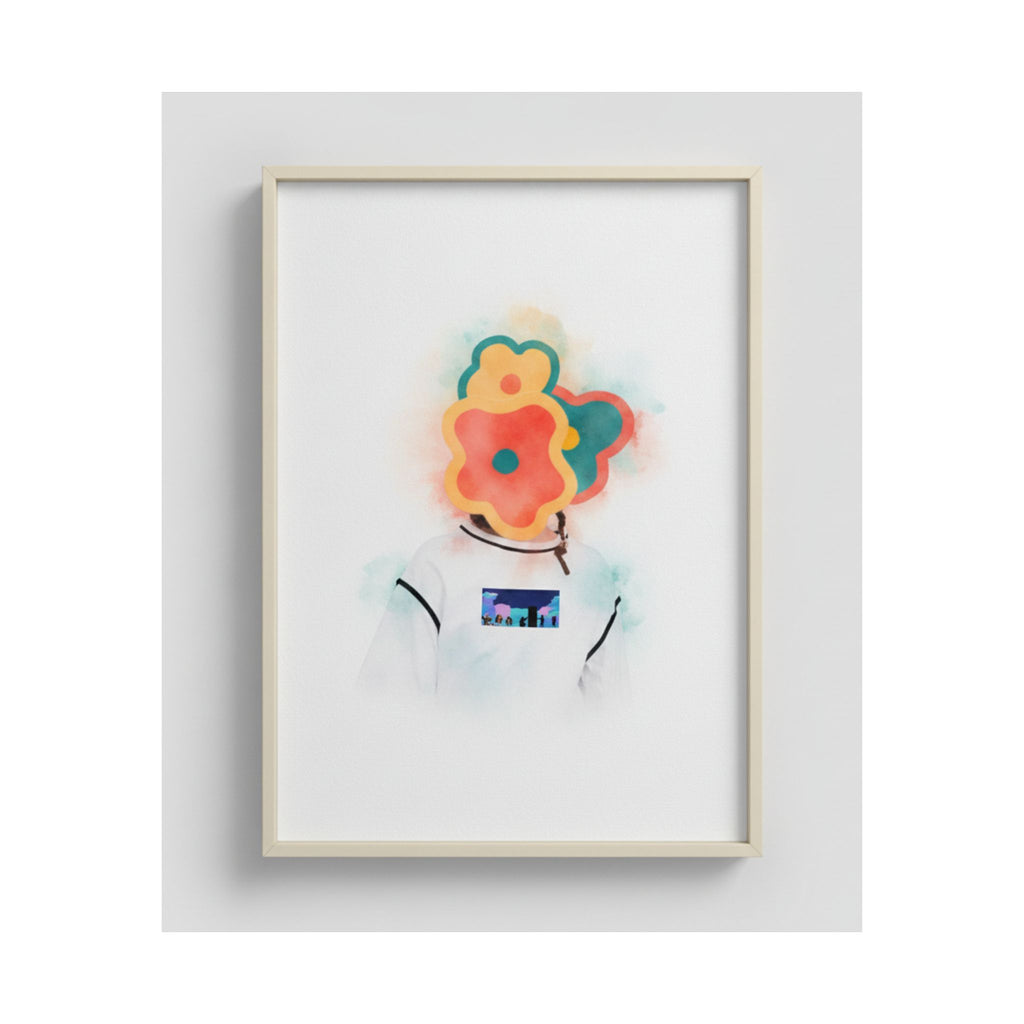 Watercolor — Flower — Matte Poster