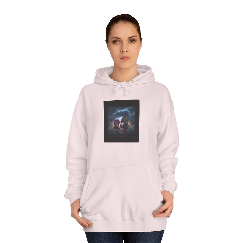 Anime Lightning Storm Sky Dramatic Pullover Hoodie