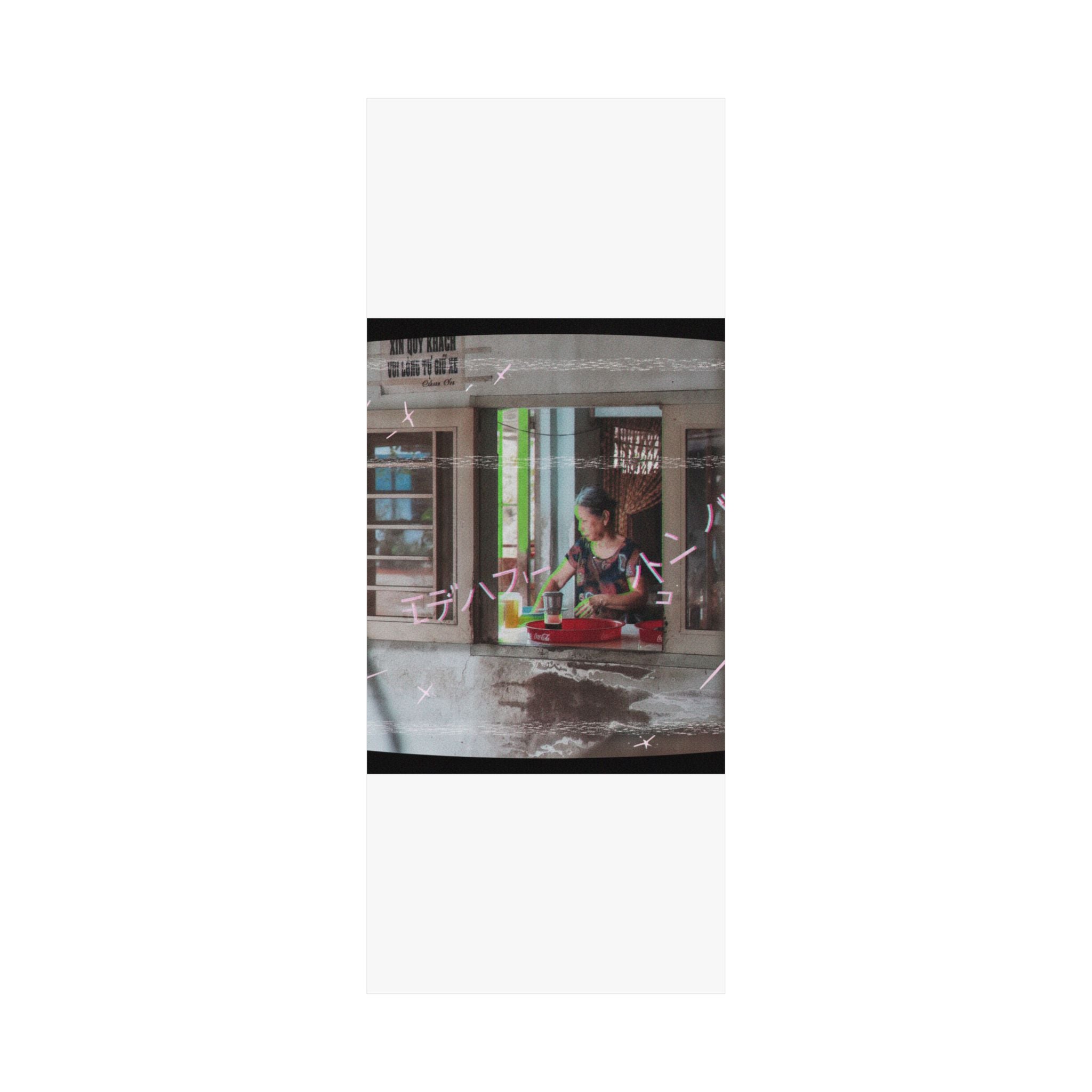 Glitch Culture — Person — Matte Poster