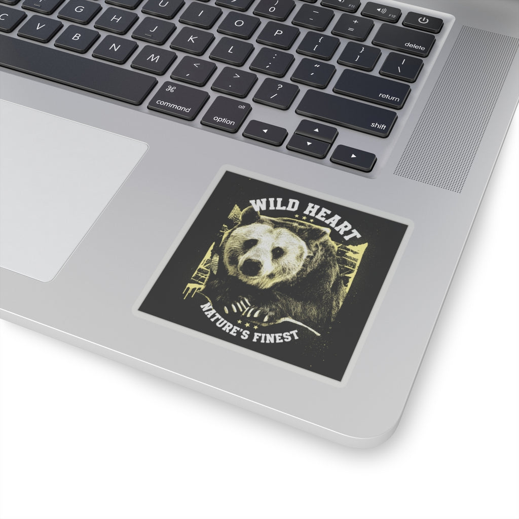 Streetwear Collage — Bear — Kiss-Cut Sticker