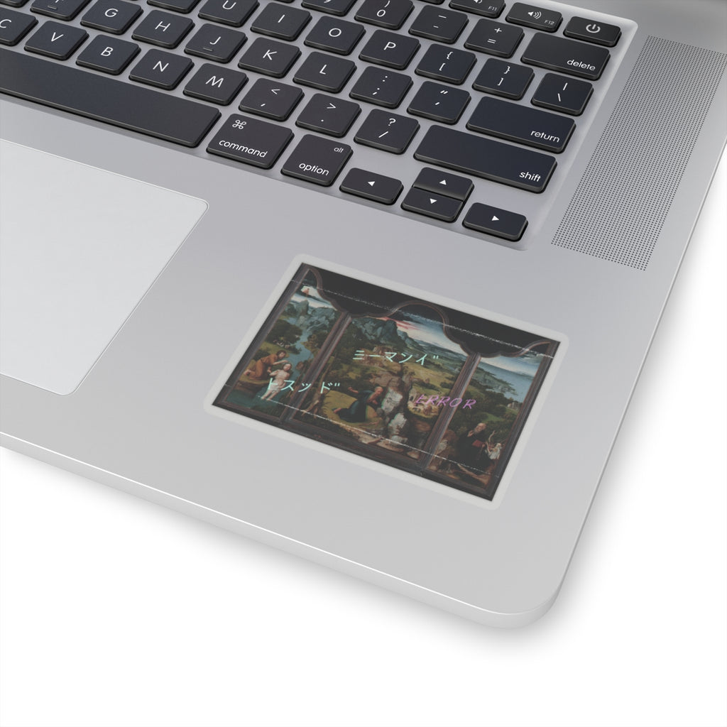 Glitch Culture kiss-cut sticker — product view 13
