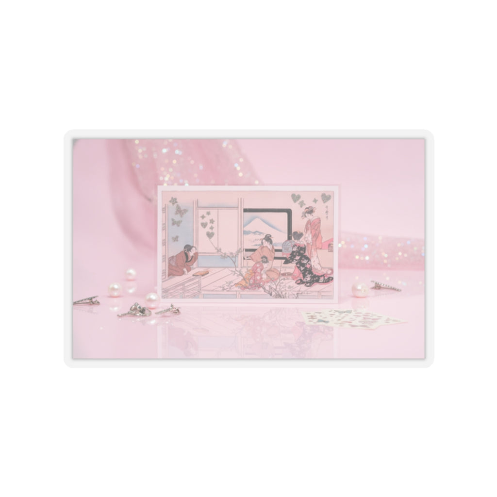 Product Marketing — “Preparing Food For The Warbler,” From The Album Men’S Stamping Dance (Otoko Dōk — Kiss-Cut Sticker